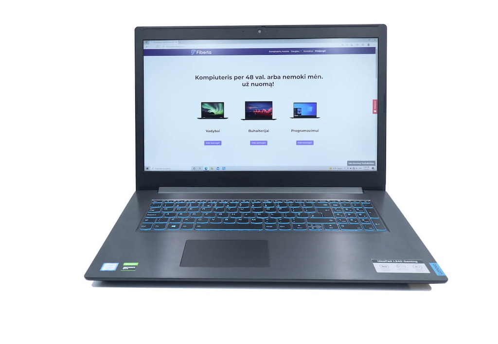 Lenovo L340 17.3" i5 8GB 128+1TB GTX1650 nuoma