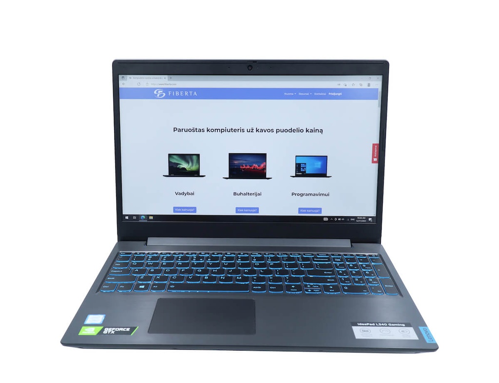 Lenovo L340 15.6" i7-9750H 16GB 512GB RTX1650